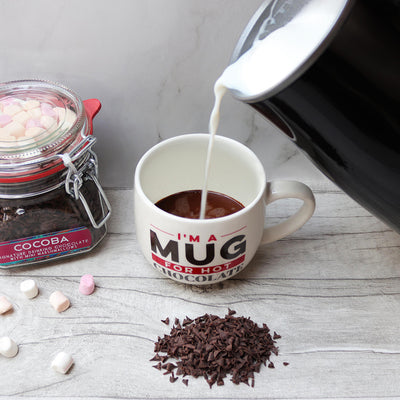 Hot Chocolate with Dualit Milk Frother