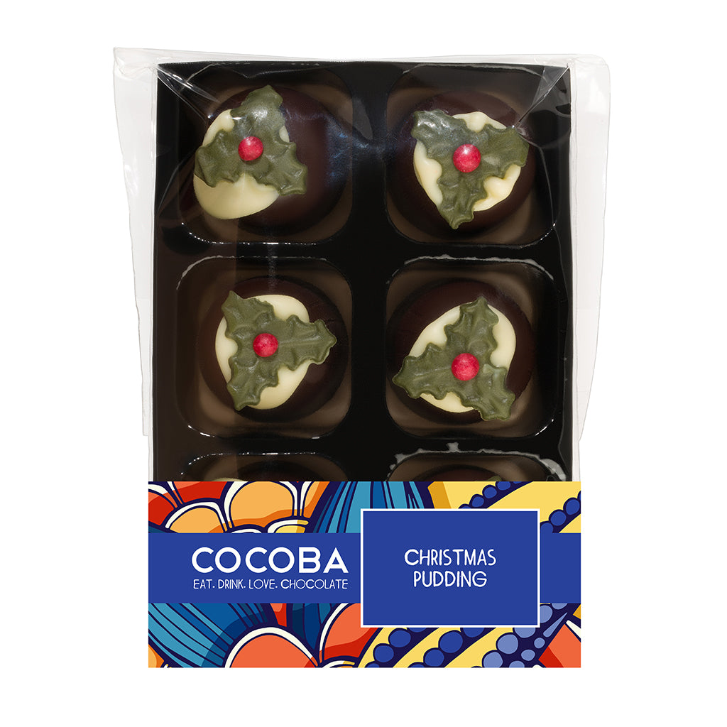 Christmas Pudding Truffles_wrapped