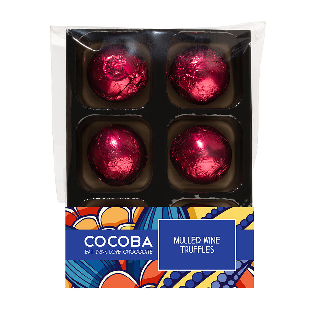 Mulled Wine Flavour Chocolate Truffles for Christmas