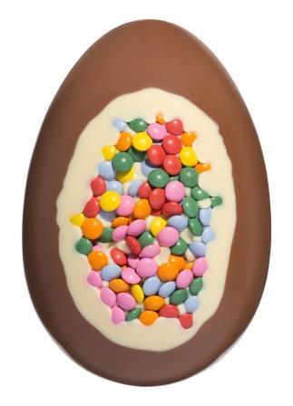 Milk Chocolate Candy Coated Easter Egg - 250g