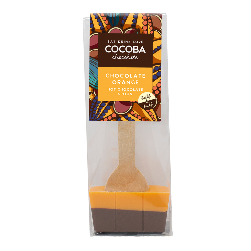 Half & Half Chocolate Orange Hot Chocolate Spoon