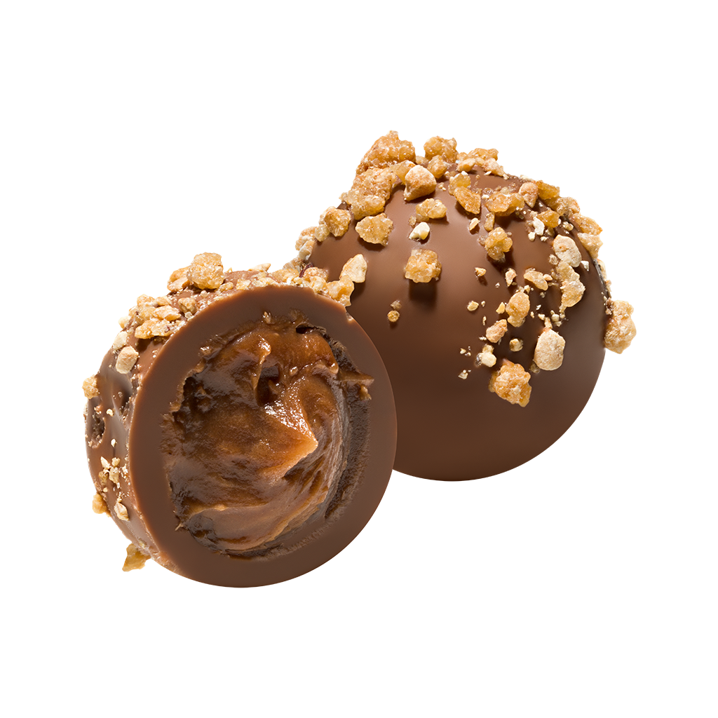 Hazelnut Chocolate Truffles_open