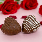 Heart Shaped Hot Chocolate Bombes