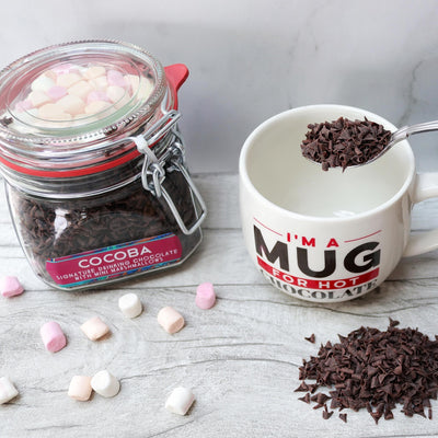Hot Chocolate Jar with Mini-Marshmallows
