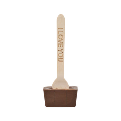I Love You Personalised Hot Chocolate Spoon