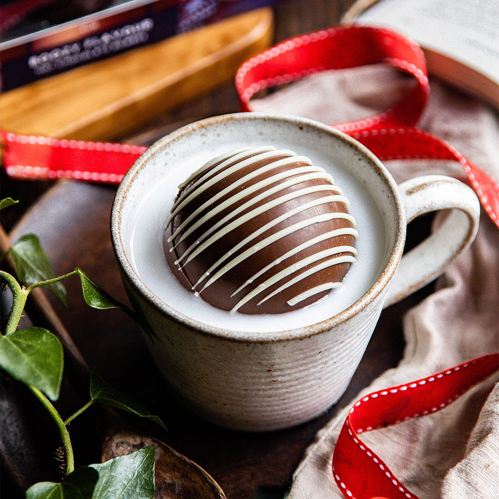 Irish Cream Flavour Hot Chocolate Bombe