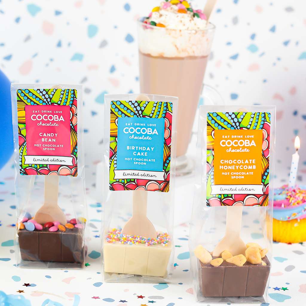 Limited Edition Hot Chocolate Spoon Flavours