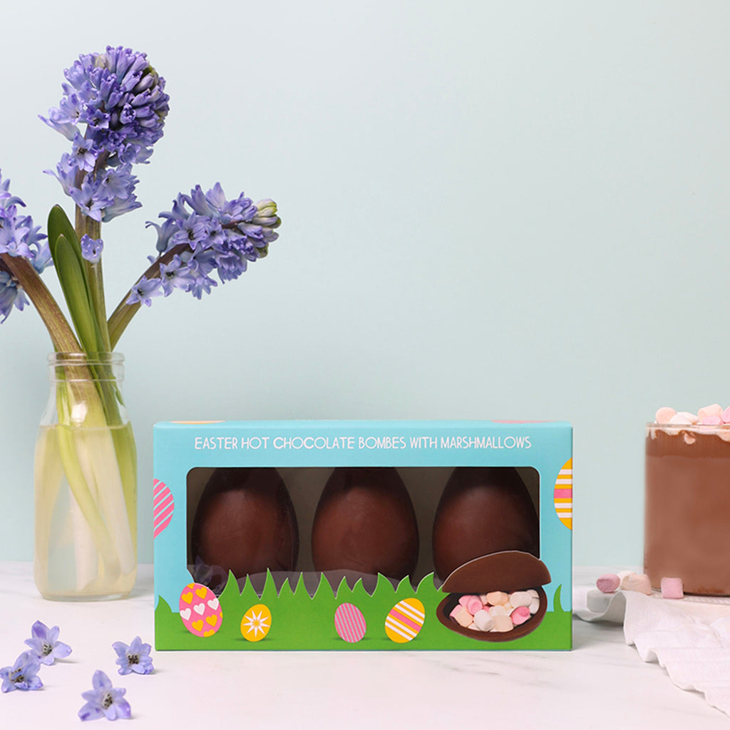 Easter Egg Hot Chocolate Bombes
