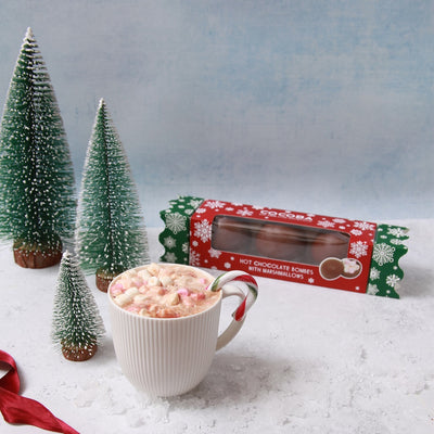 Milk Chocolate Hot Chocolate Bombe Christmas Cracker