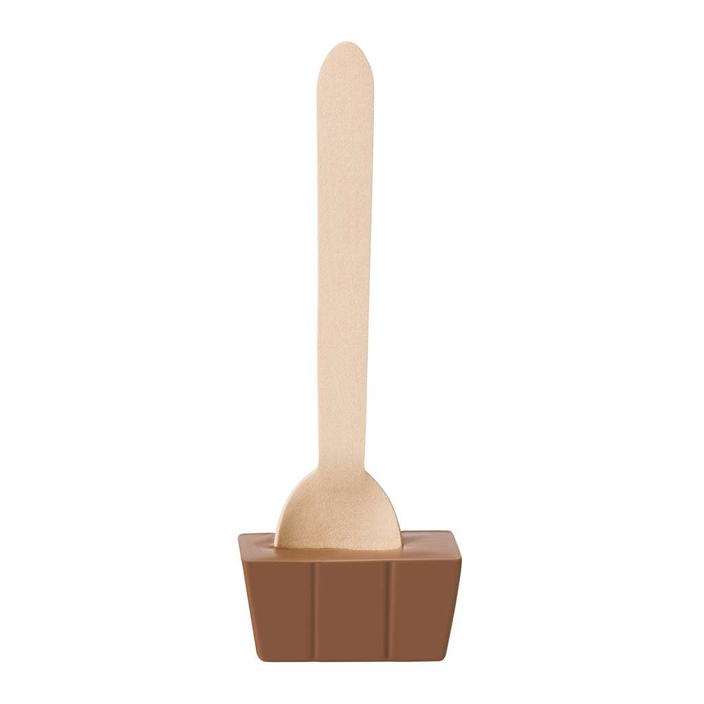 Easter Chick Marshmallow Hot Chocolate Spoon Unwrapped