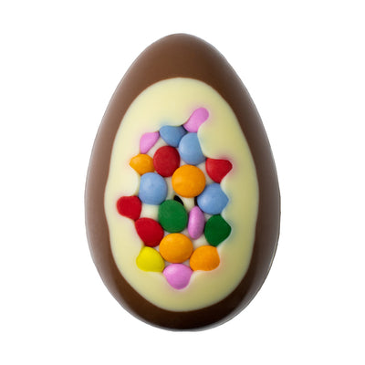 Milk Chocolate Mini Easter Egg with Candy Beans - 50g
