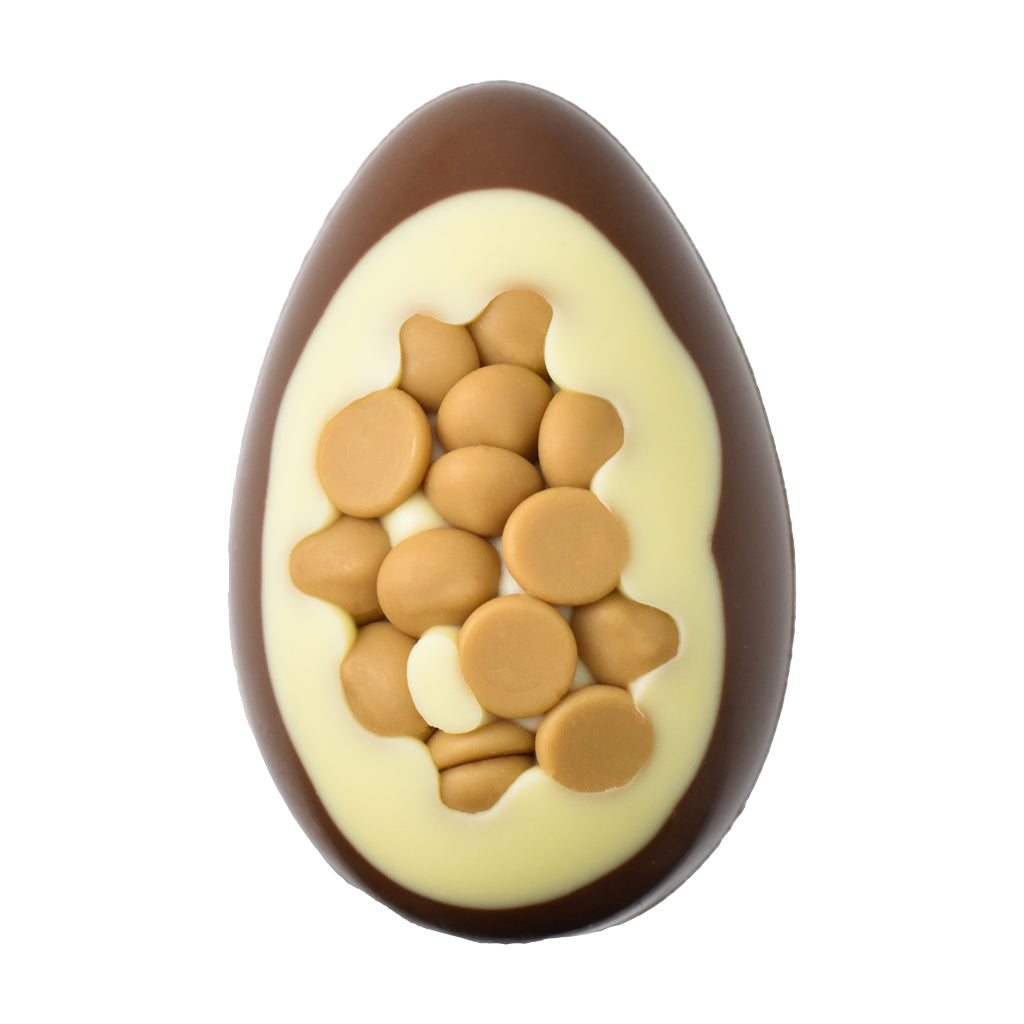 Milk Chocolate Mini Egg with Caramel Buttons