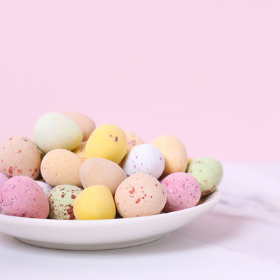 Mini Chocolate Eggs in Candy Shells