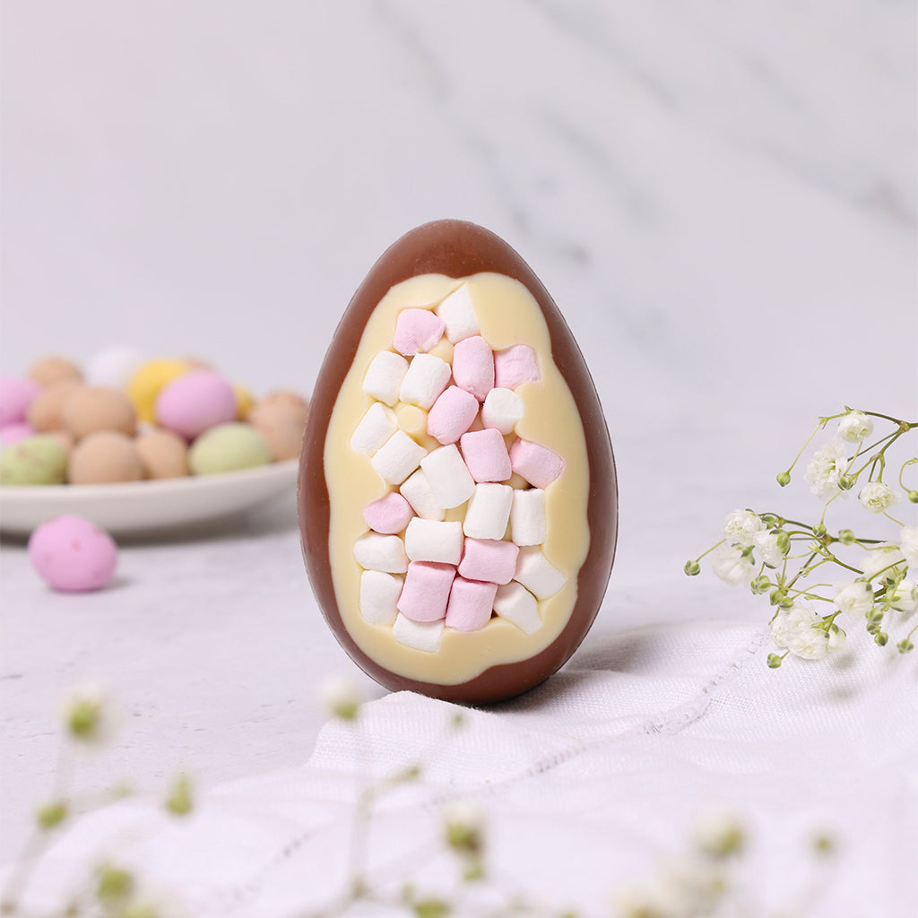 Mini Milk Chocolate Easter Egg with Marshmallows