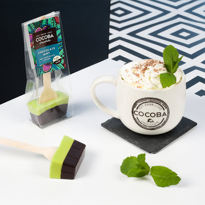 Mint and Dark Chocolate Hot Chocolate Stirrer