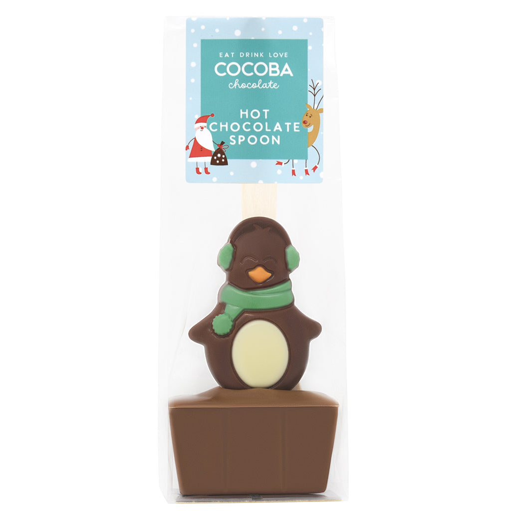 Penguin Milk Hot Chocolate Spoon