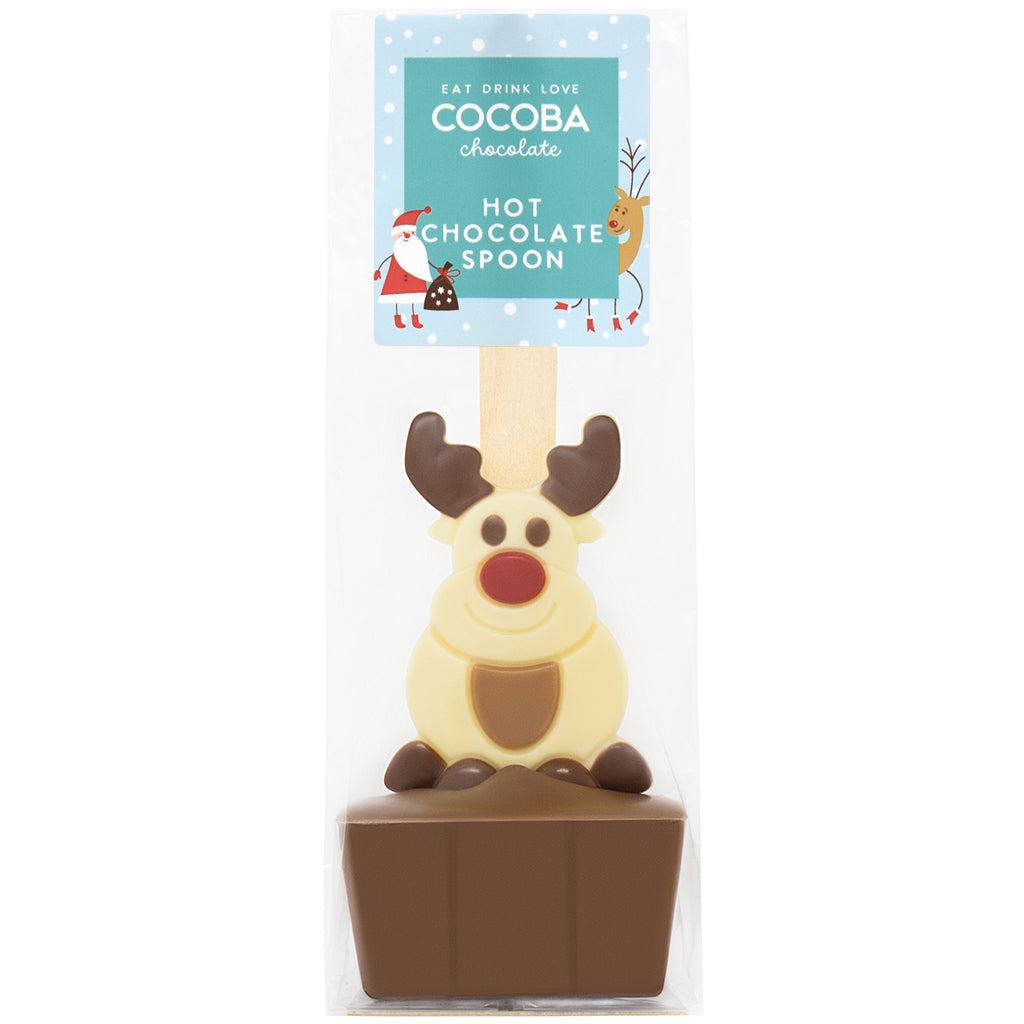 Reindeer Milk Hot Chocolate Spoon