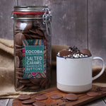 Salted Caramel Buttons in Giant Jar