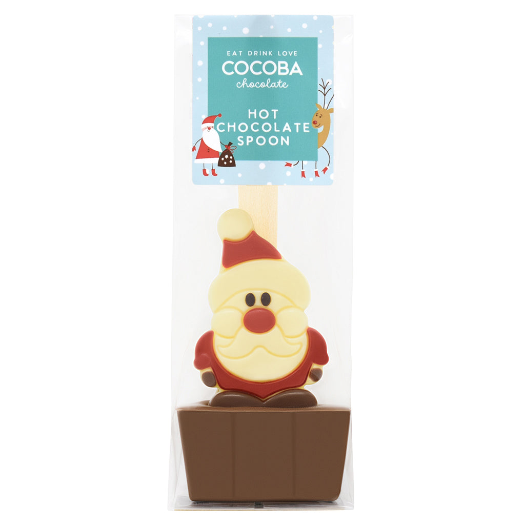 Santa Milk Hot Chocolate Spoon