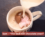 Hot Chocolate Bombe with Heart Marshmallows Review