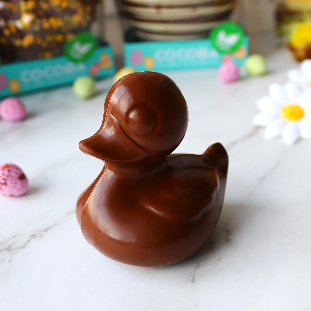 Vegan Chocolate Easter Duck