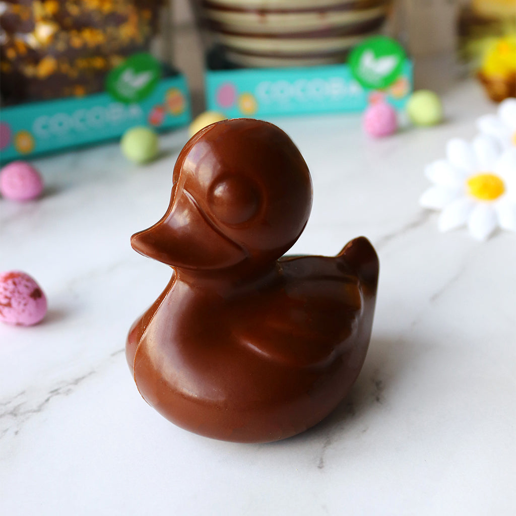 Vegan Chocolate Easter Duck