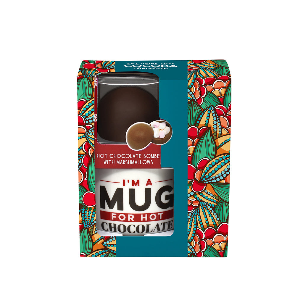 Christmas Hot Chocolate Bombe & Mug Gift Set