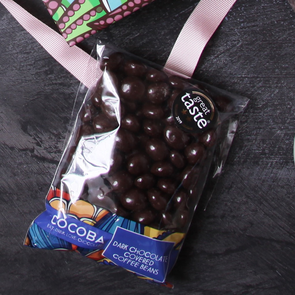 Dark Chocolate Covered Coffee Beans Great Taste Award 2019