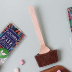 Milk Chocolate Hot Chocolate Spoon Unwrapped